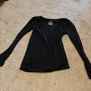 Black Long Sleeve Women's Top